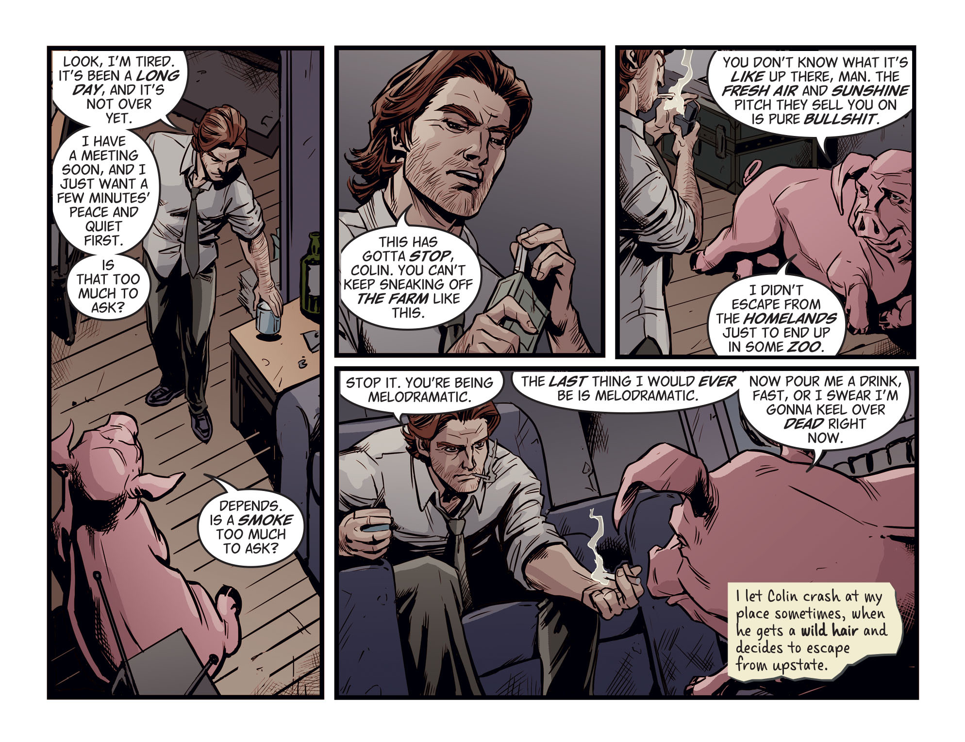 Read online Fables: The Wolf Among Us (2014) comic -  Issue #3 - 13