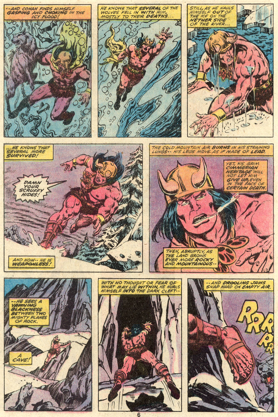 Read online Conan the Barbarian (1970) comic -  Issue #92 - 6