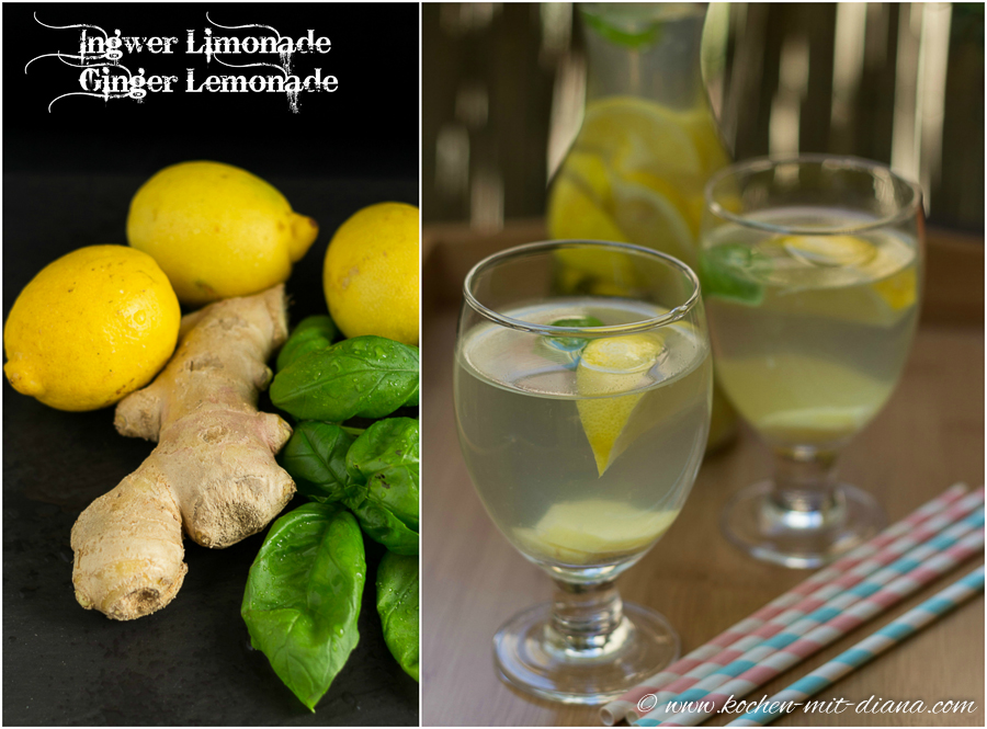 Ingwer Limonade | Kochen mit Diana