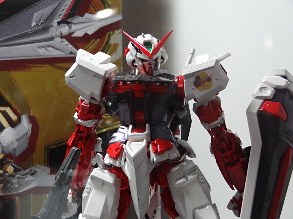 METAL BUILD 1/100 Gundam Astray Red Frame Exhibited at Tamashii Showroom