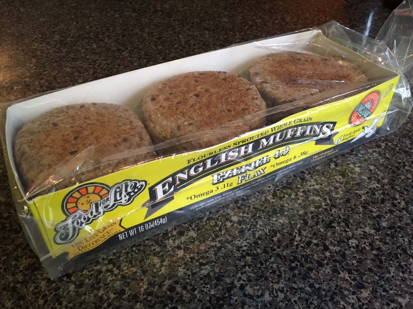 Vegan Crunk Sprouted Grain Waffles! And Flax English Muffins!
