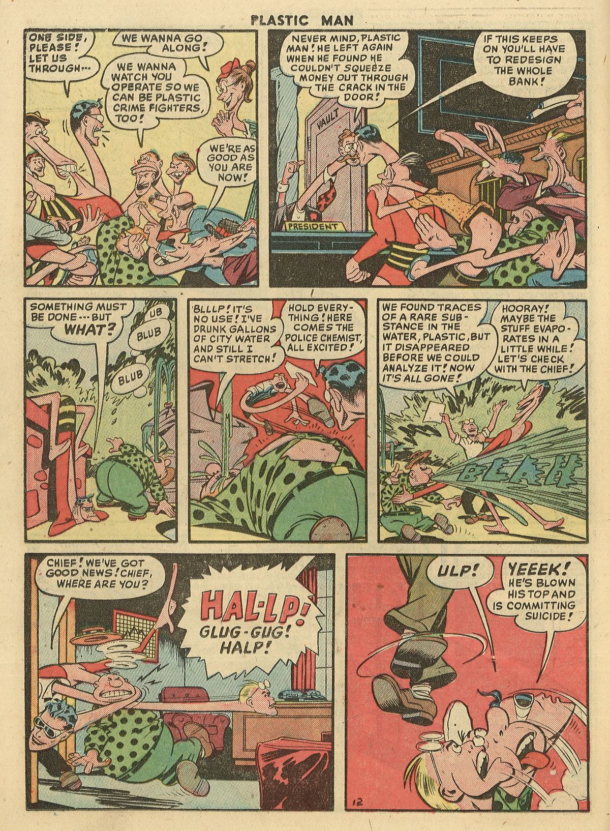 Read online Plastic Man (1943) comic -  Issue #22 - 14