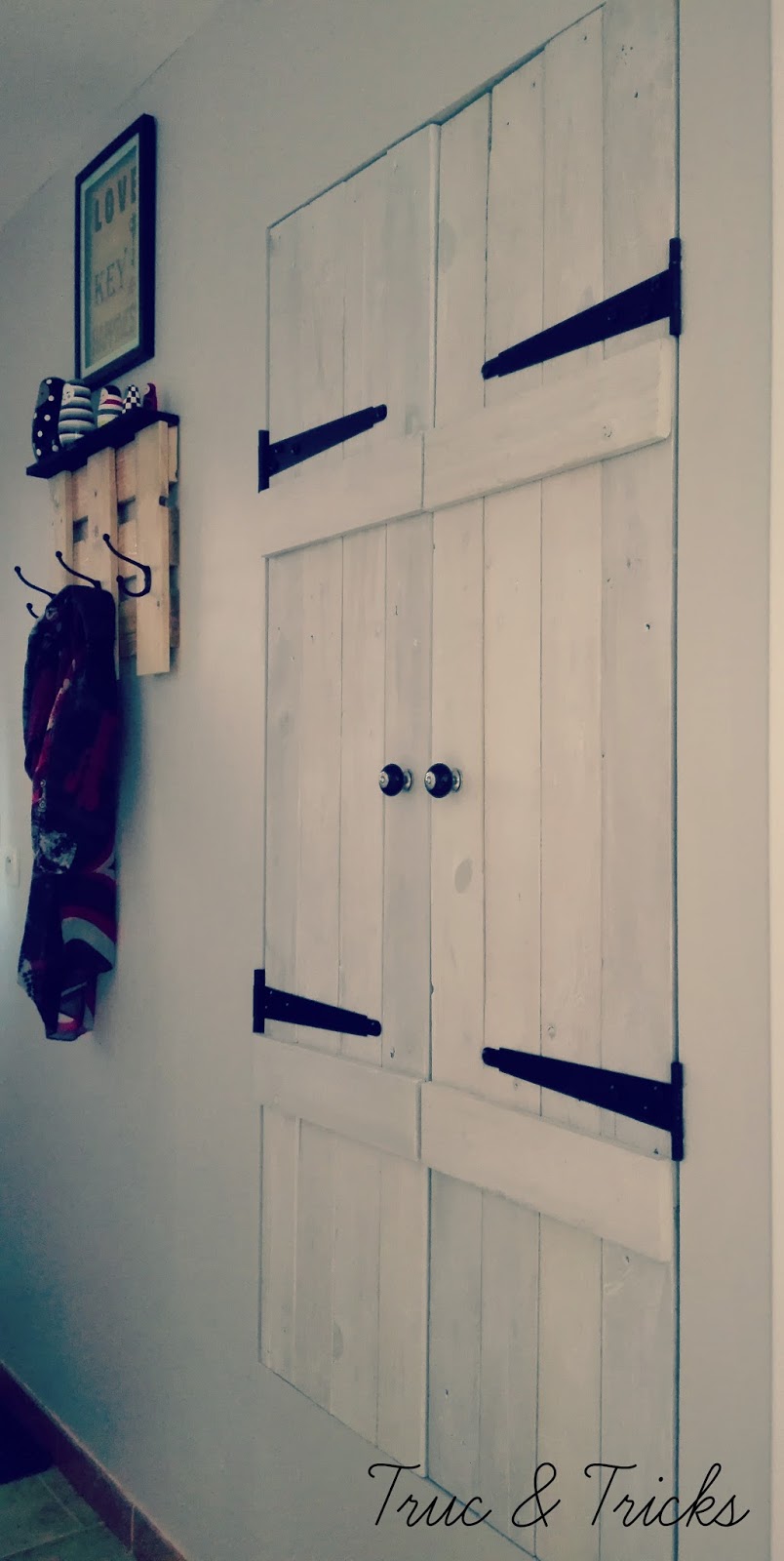 DIY: Portes de placard sur mesure en bois de palettes - Truc & Tricks
