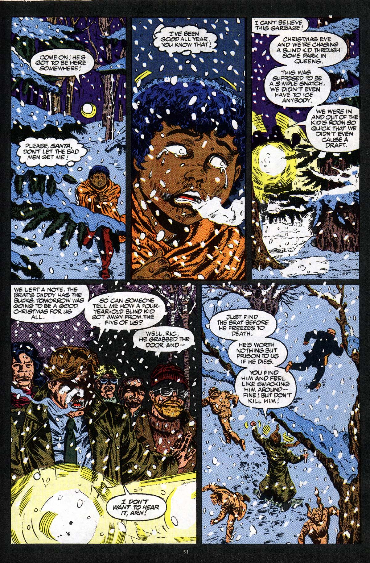 Read online Marvel Holiday Special (1991) comic -  Issue #1991 - 56