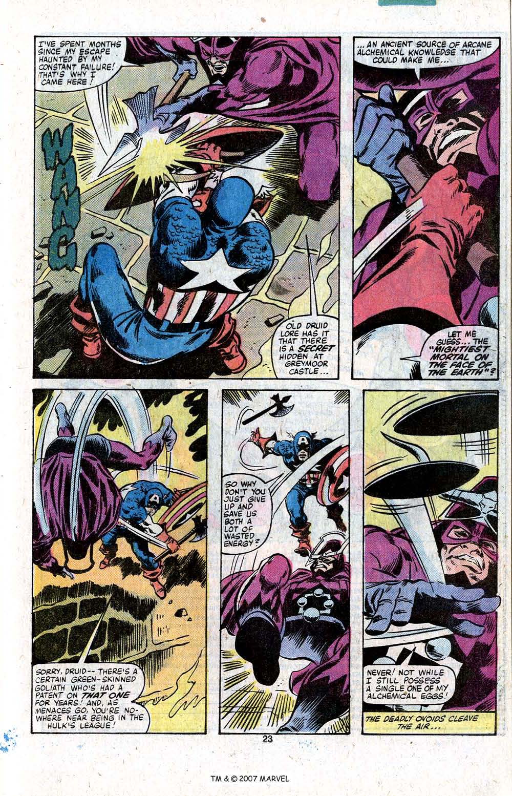 Captain America (1968) Issue #256 #171 - English 25