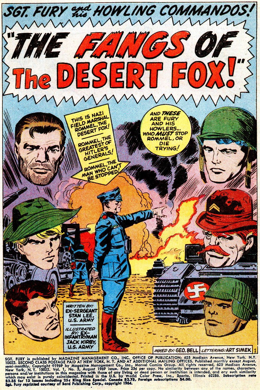 Read online Sgt. Fury comic -  Issue # _Special 5 - 3