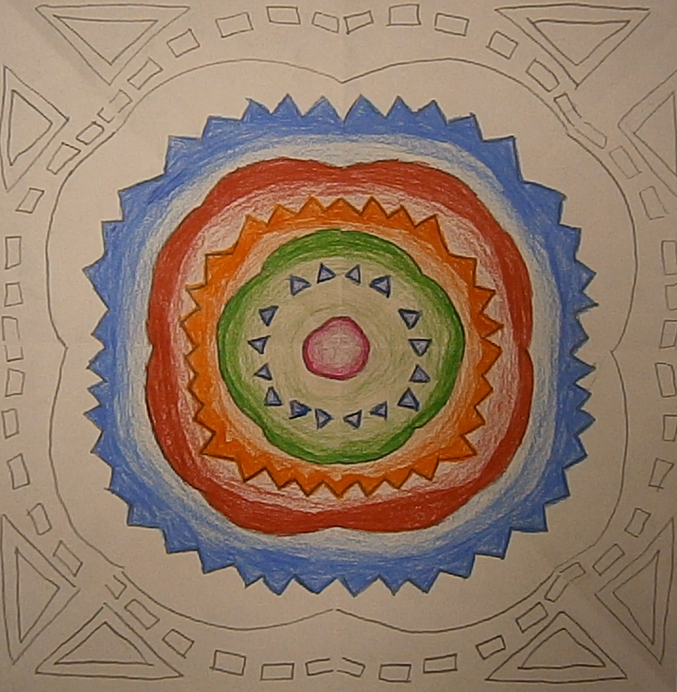 Miss Arty Pants: Student Mandalas