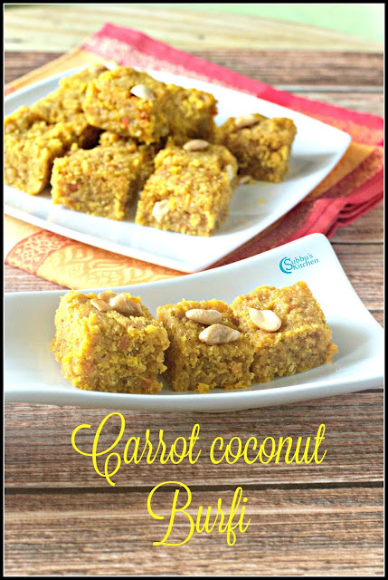 Coconut Burfi Recipe Subbus Kitchen Coconut Burfi Recipe Subbus Kitchen