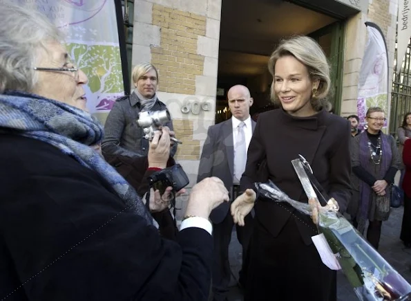 Crown Princess Mathilde attended an European Symposium for Family Assistants