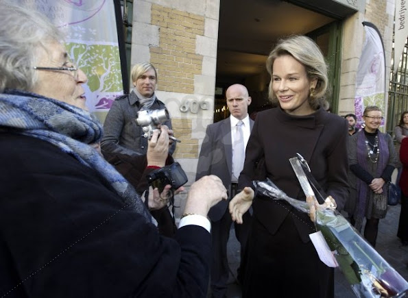 Crown Princess Mathilde attended an European Symposium for Family Assistants