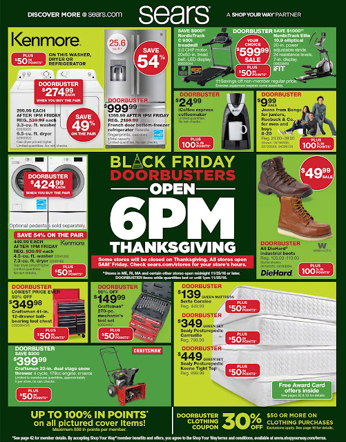 Sears Black Friday 2016 tools ad