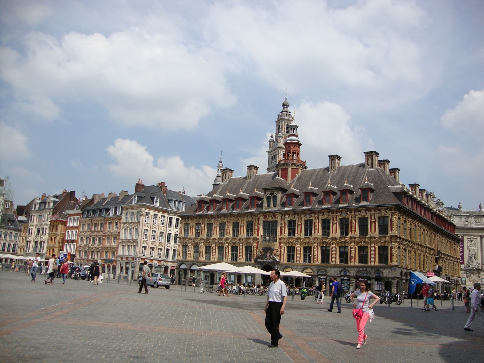 Historia y Genealogía Grande Place. Lille, Francia