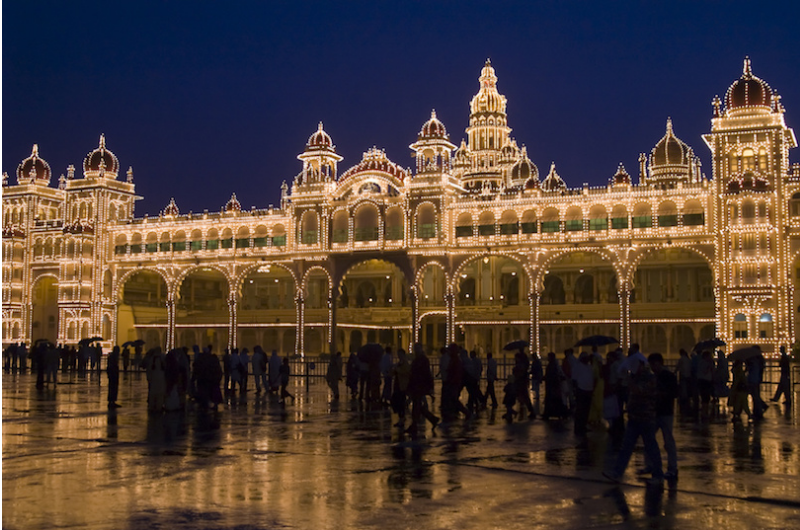 Mysore city, Southern India