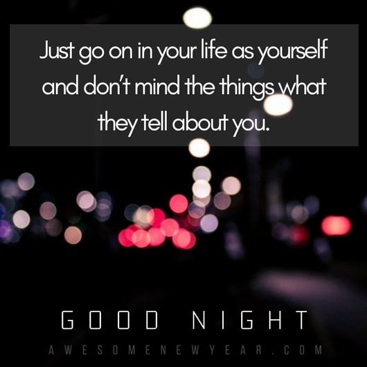 Good Night inspirational quotes