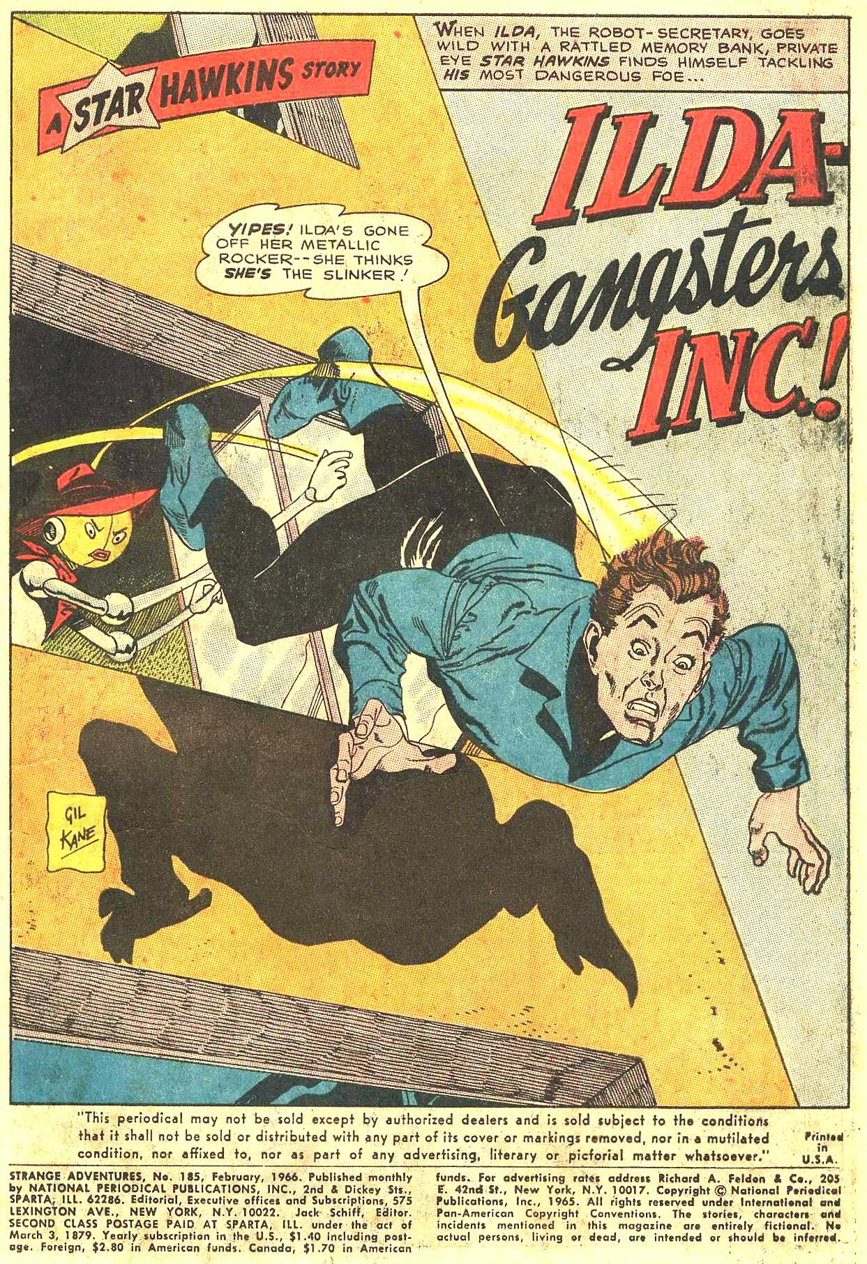 Read online Strange Adventures (1950) comic -  Issue #185 - 3