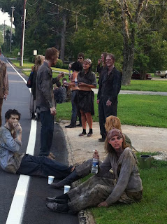Fotos del Rodaje de la Segunda Temporada de "Walking Dead"