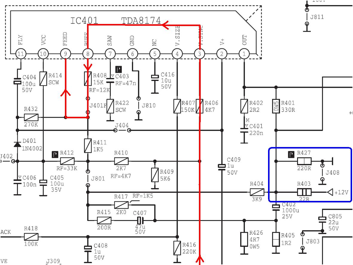 Микросхема развертки. Усилитель на tda8174aw. Схема кадровой развертки на микросхеме tda8174w. Tda8174aw схема включения. Tda8174aw схема усилителя мощности.