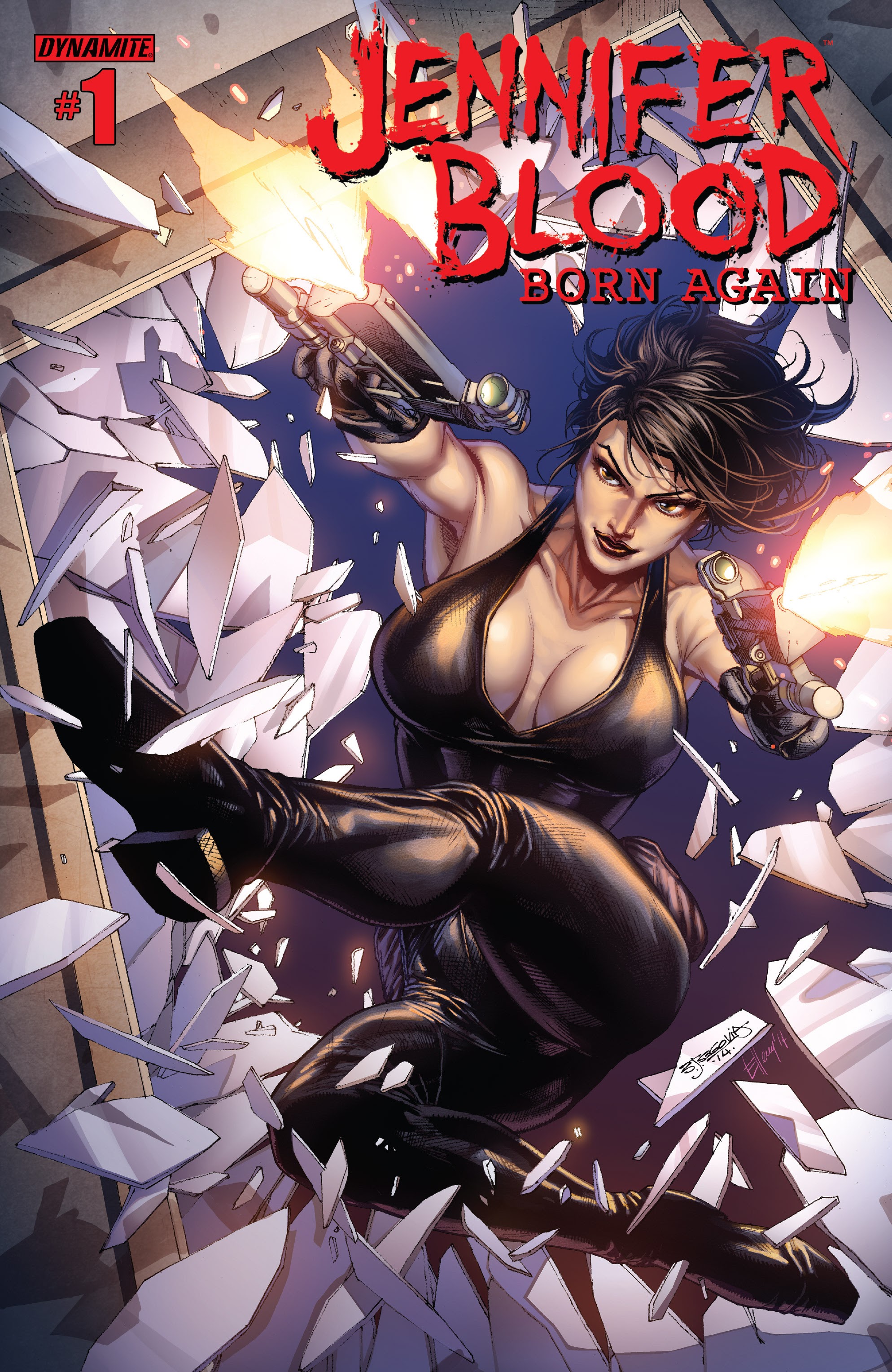Read online Jennifer Blood: Born Again comic -  Issue #1 - 1