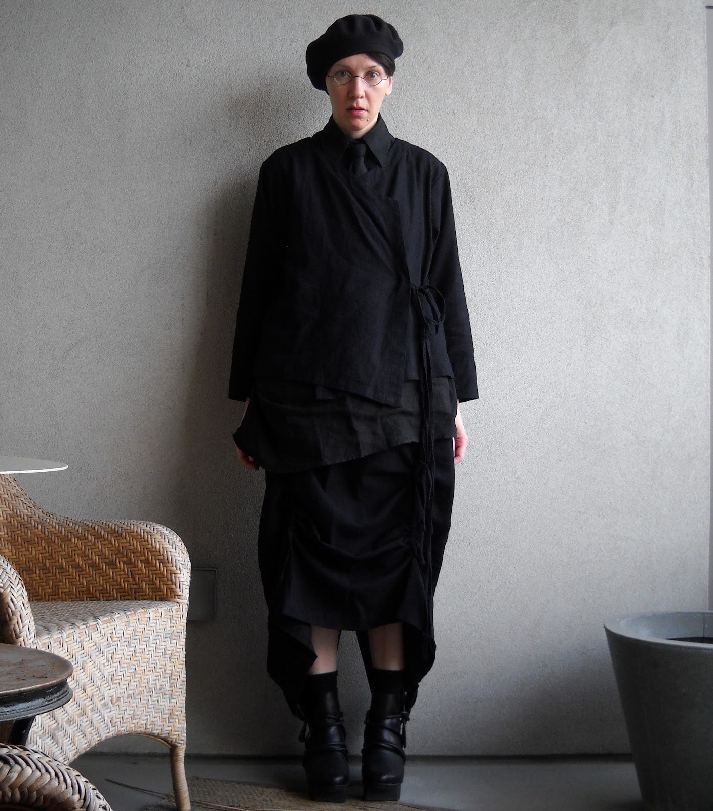 Wardrobe Tales string jacket and string skirt