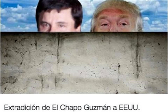 MEMES "BURLING" a EXTRADICION del CHAPO...pa'la risa como remedio del alma. 3354335