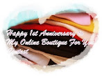 @30 june : 1st Anniversary My Online Boutique Contest