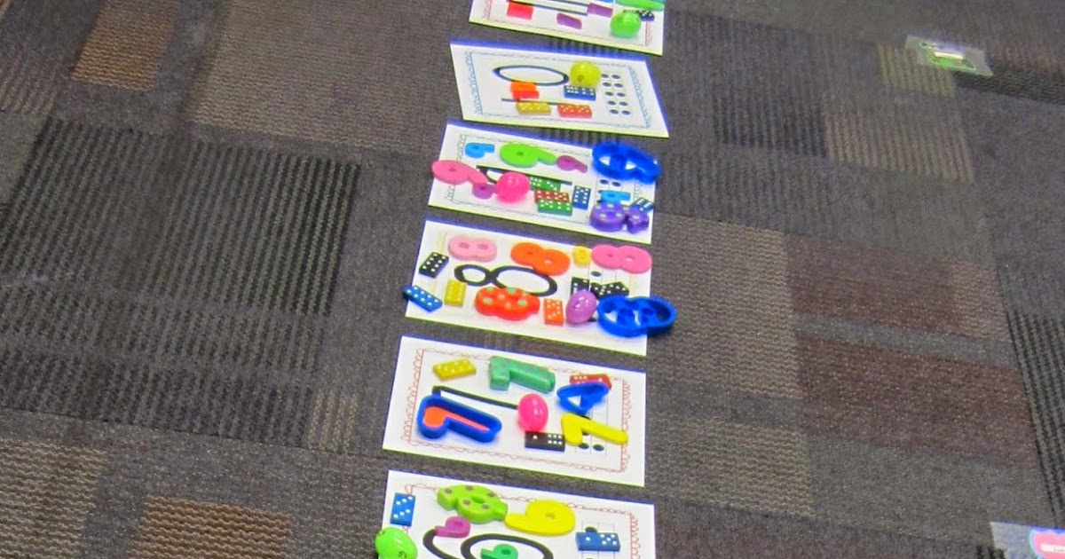 Number Identification Game using Number Manipulatives Pocket of Preschool