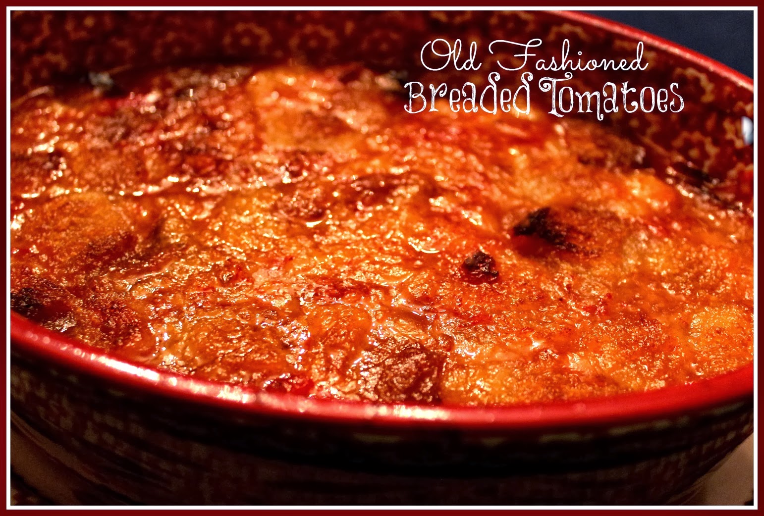 Sweet Tea and Cornbread Mama's Old Fashioned Breaded Tomatoes!