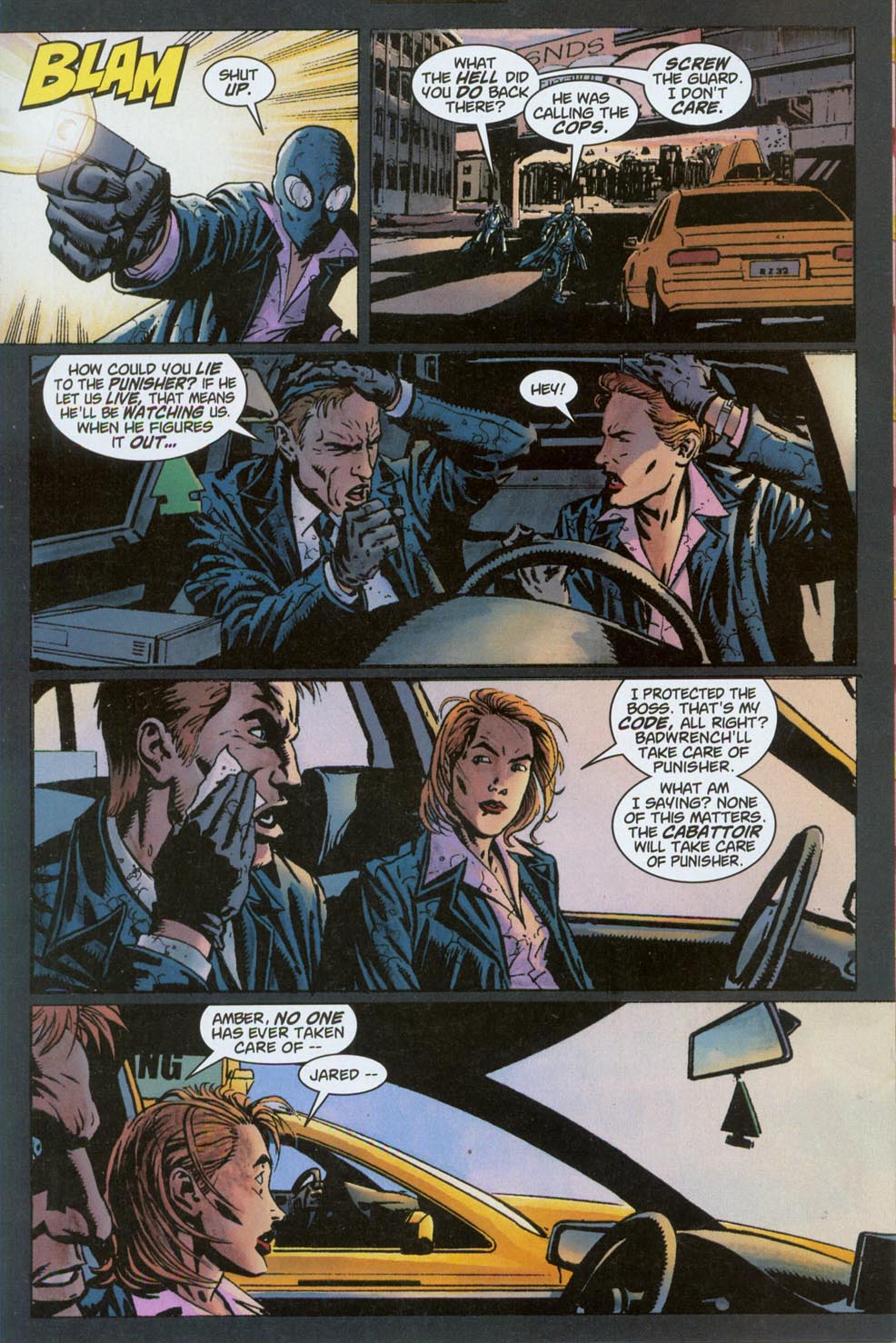 The Punisher (2001) issue 11 - Taxi Wars #03 - Cabattoir - Page 17