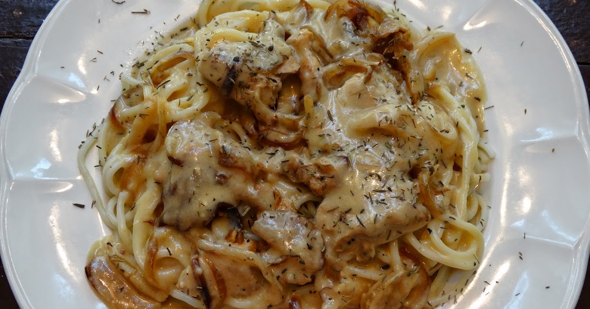 Chicken Spaghetti In Cream Of Cauliflower
