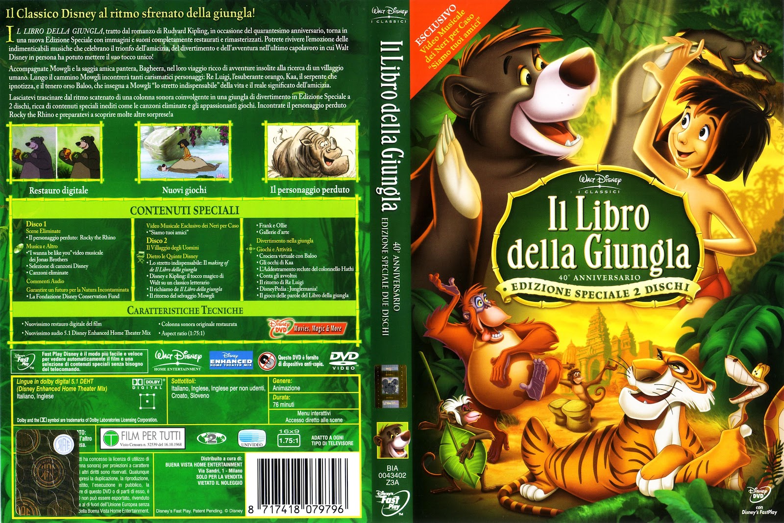Disney Animazione Il Libro della Giungla DVD jpg (1600x1068)