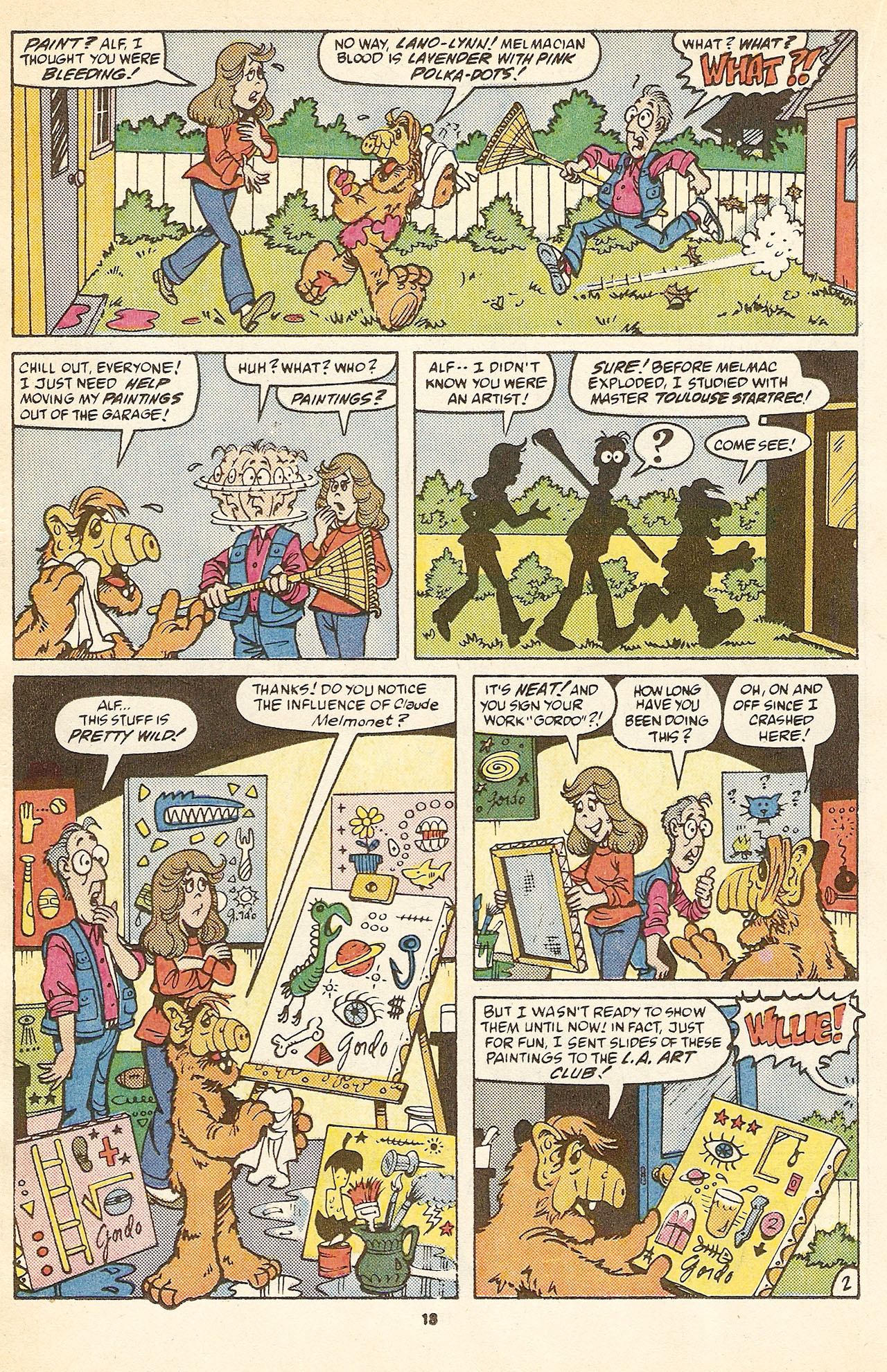 Read online ALF comic -  Issue #17 - 20