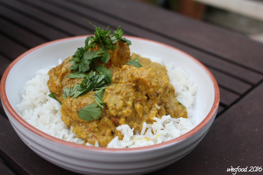 WesFood - Herr Westerhausen kocht ...: Hähnchen Korma