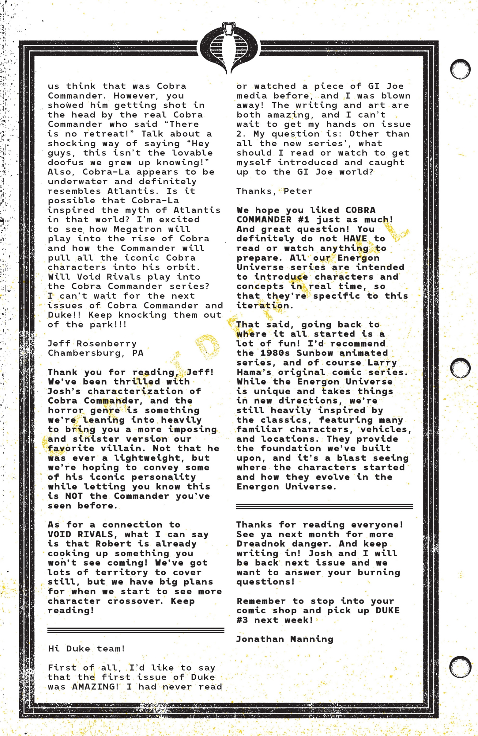 Cobra Commander (RAH) chapter 2 page 24