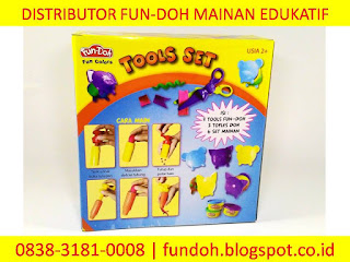 Fun-Doh Tools Set, fun doh indonesia, fun doh surabaya, distributor fun doh surabaya, grosir fun doh surabaya, jual fun doh lengkap, mainan anak edukatif, mainan lilin fun doh, mainan anak perempuan