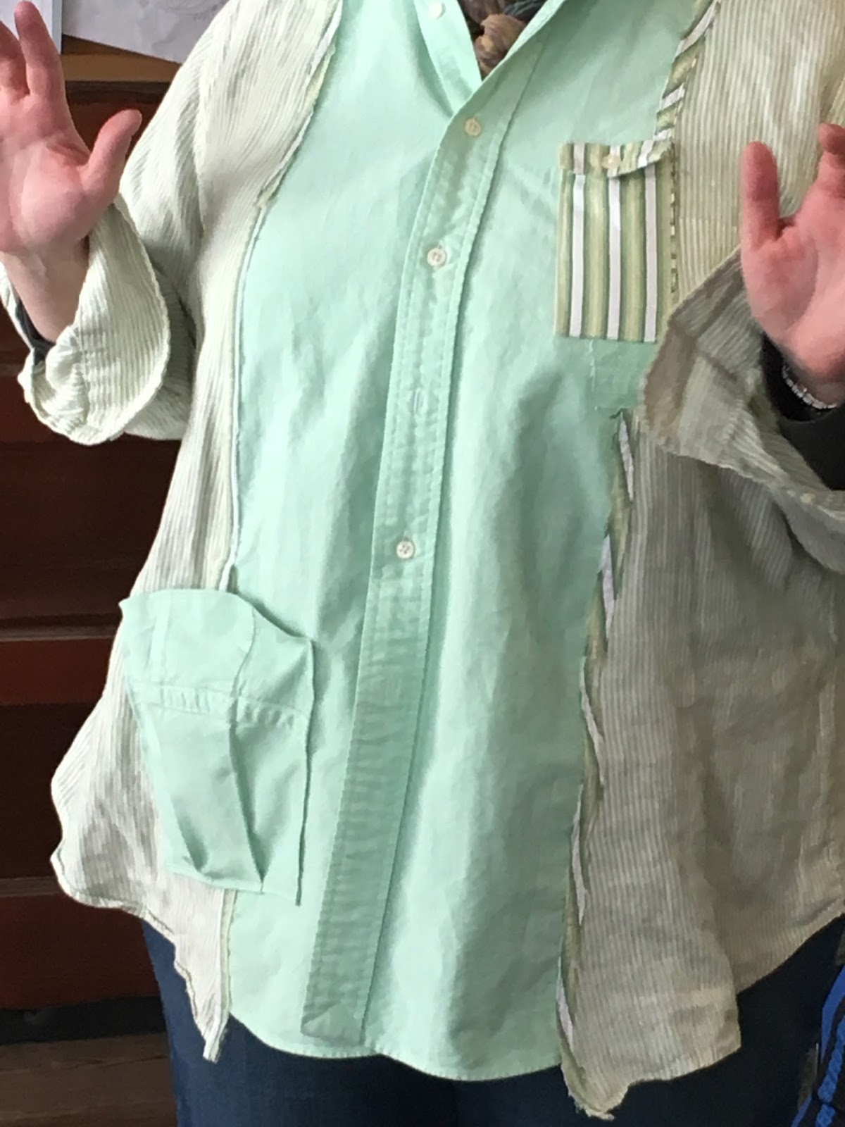 l.a.s.fibers Upcycled and Repurposed Shirt