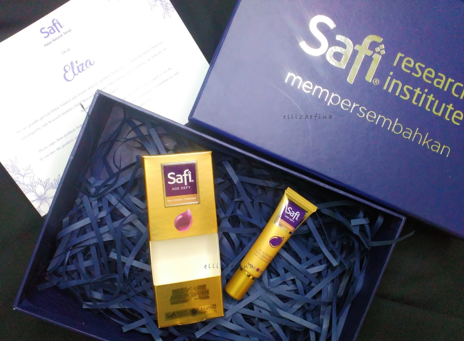 Elliza Efina Safi Skincare (White Expert & Age Defy) First Impression