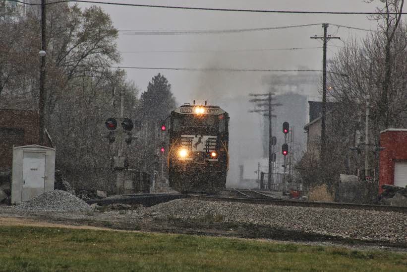 Michigan Exposures A Snowy Day in Fostoria