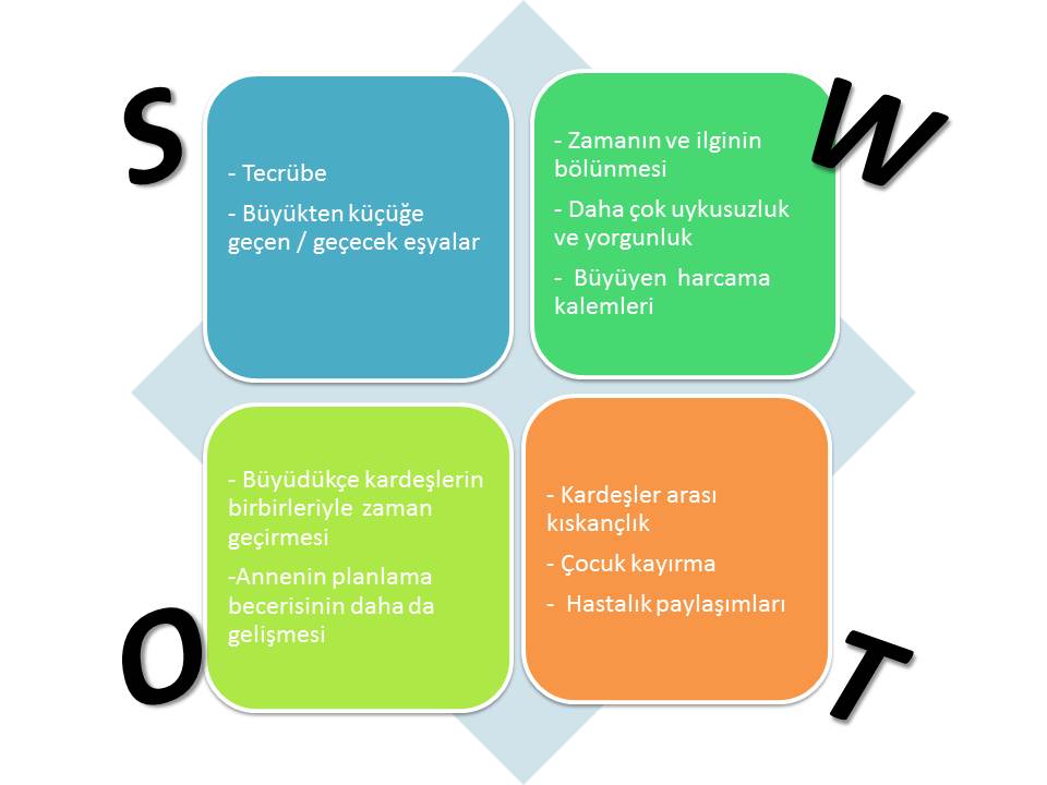 Anne Baaak! 2 Çocuklu hayatın SWOT analizi ))