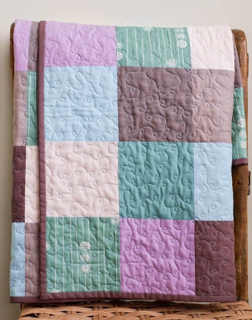 Organic Baby Name Quilt by Organic Quilt Company