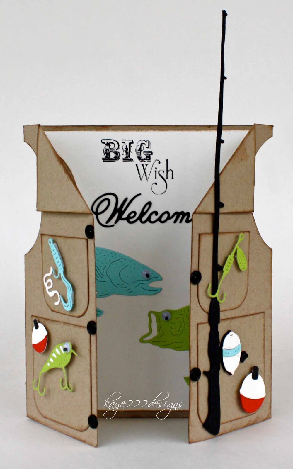Download Beyond Beauty: Fishing Vest Card With Cheery Lynn Designs