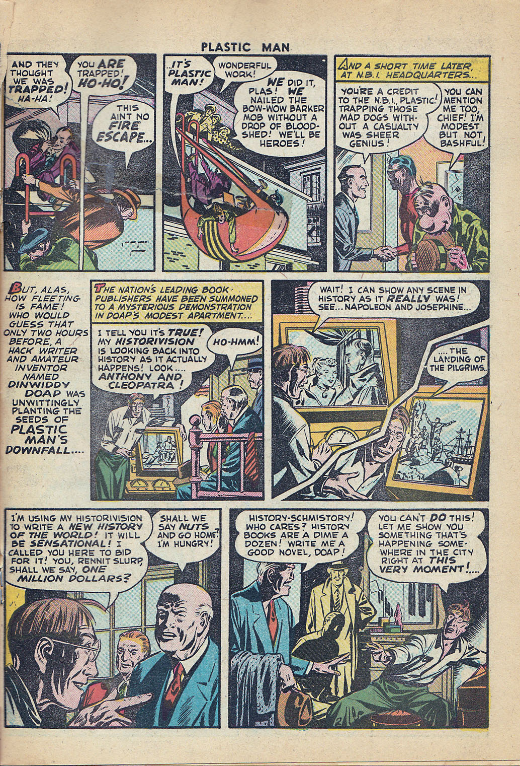 Read online Plastic Man (1943) comic -  Issue #55 - 27