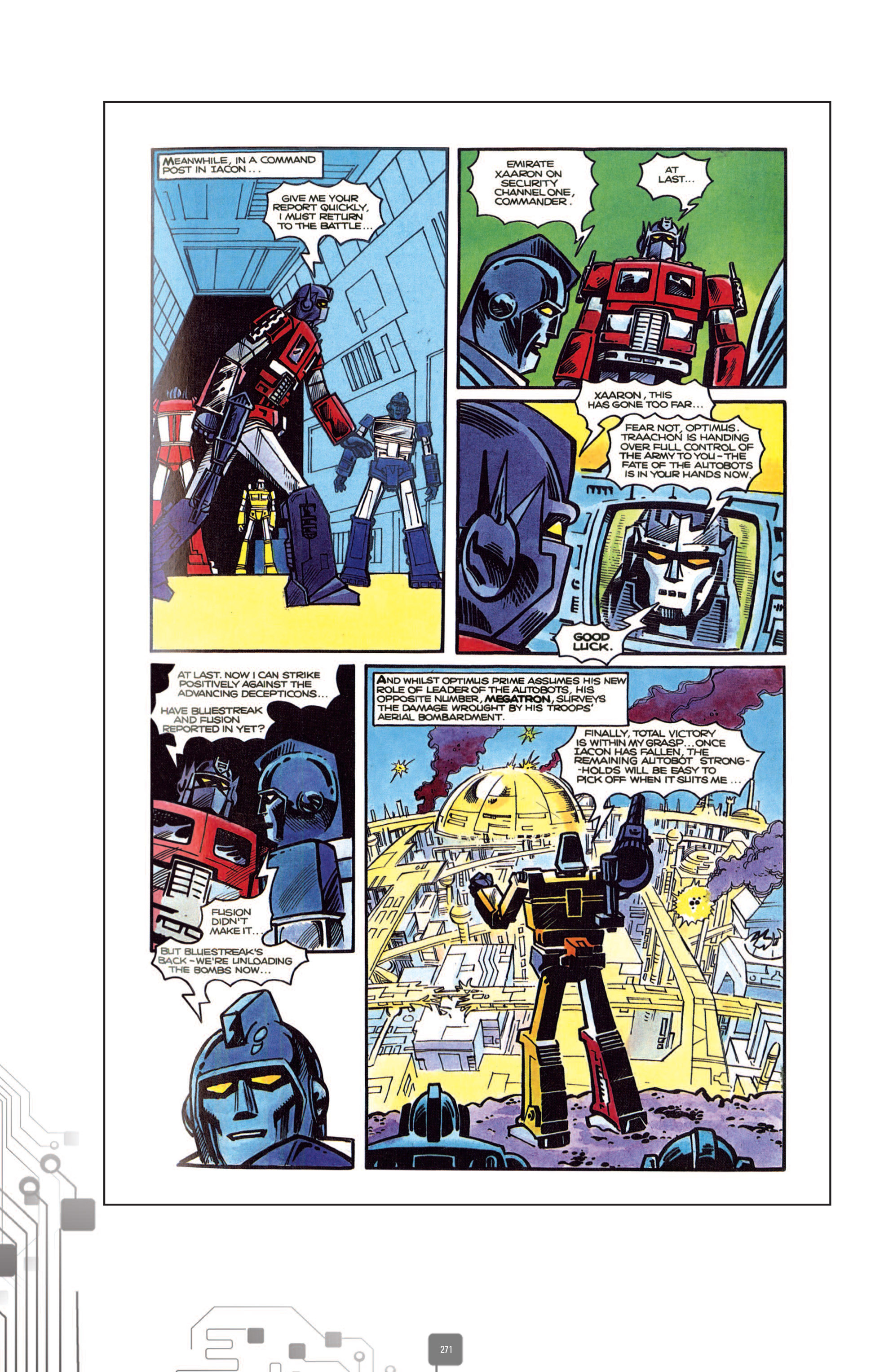 Read online The Transformers Classics UK comic -  Issue # TPB 1 - 272