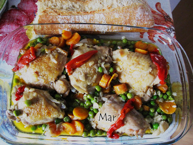  pollo guisado 