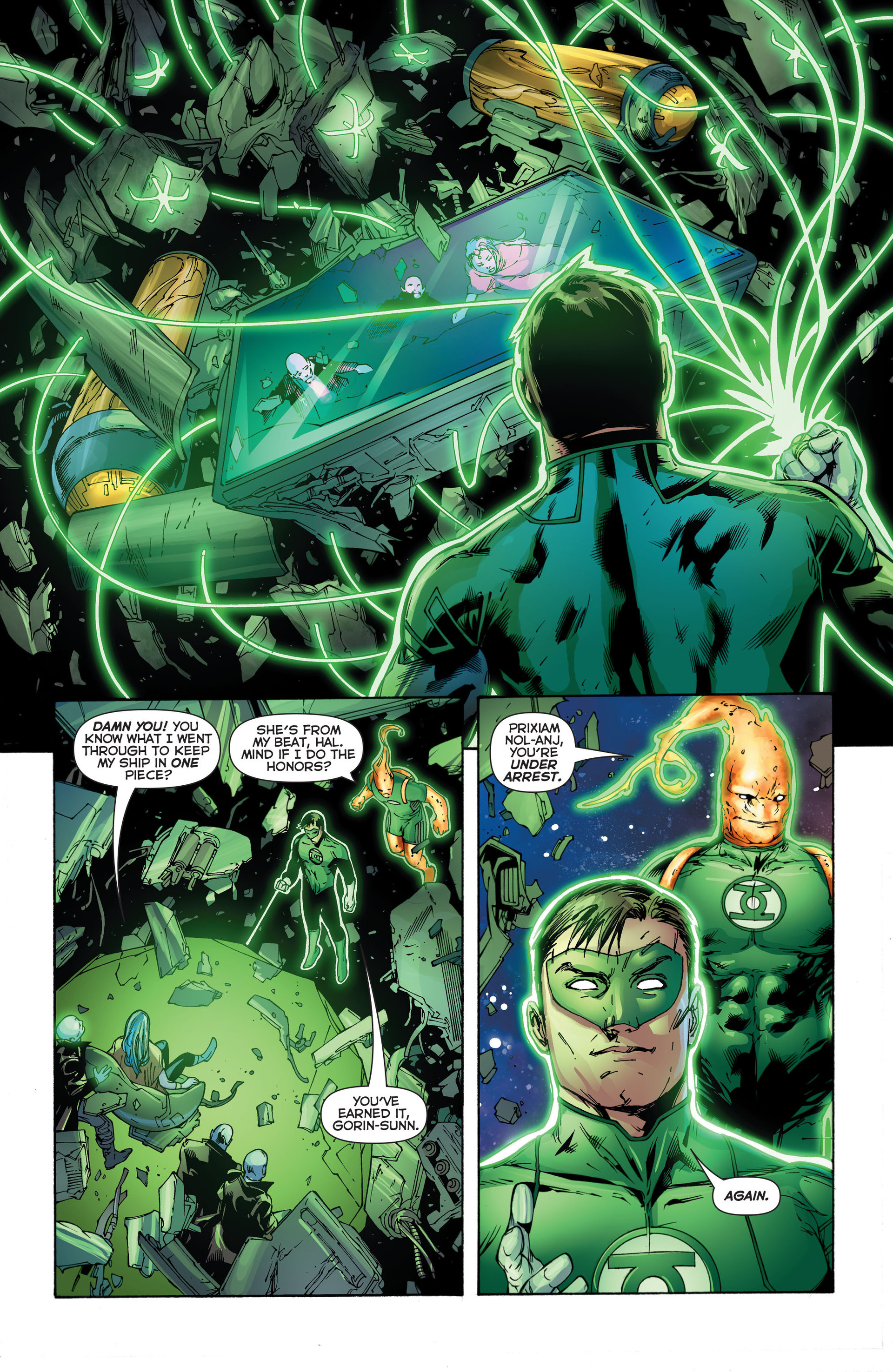 Read online Green Lantern (2011) comic -  Issue #32 - 15