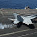 F/A-18 Fighter jets of the Carrier Air Wing 7 Aboard CVN 69