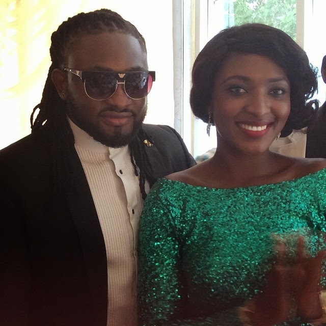 ivie okujaye white wedding photos