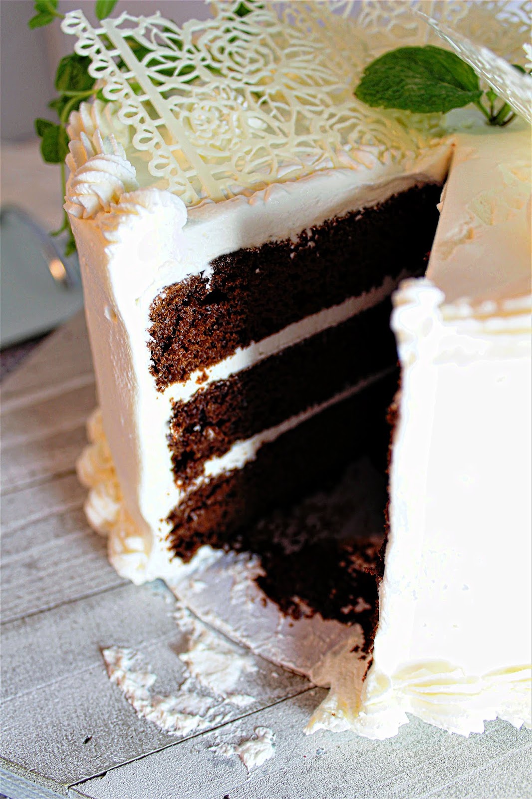 Chef Tess Bakeresse Chef Tess' Favorite Chocolate Layer Cake