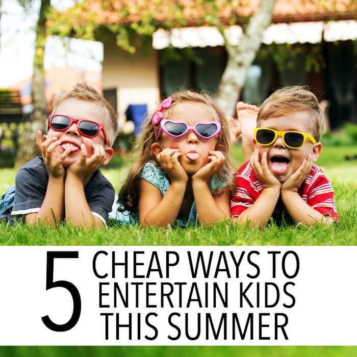 5 cheap ideas for summer fun! Free activities, low cost movies, and more to help keep kids busy all summer long. You'll love these awesome ideas and you won't hear "I'm bored" again! 5 cheap ideas for summer fun! Free activities, low cost movies, and more to help keep kids busy all summer long. You'll love these awesome ideas and you won't hear "I'm bored" again!