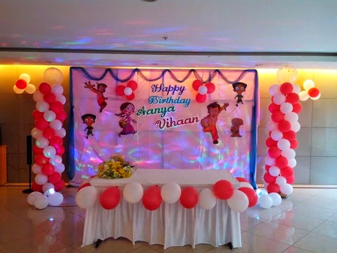 Balloon Theme Decoration for Birthday Parties