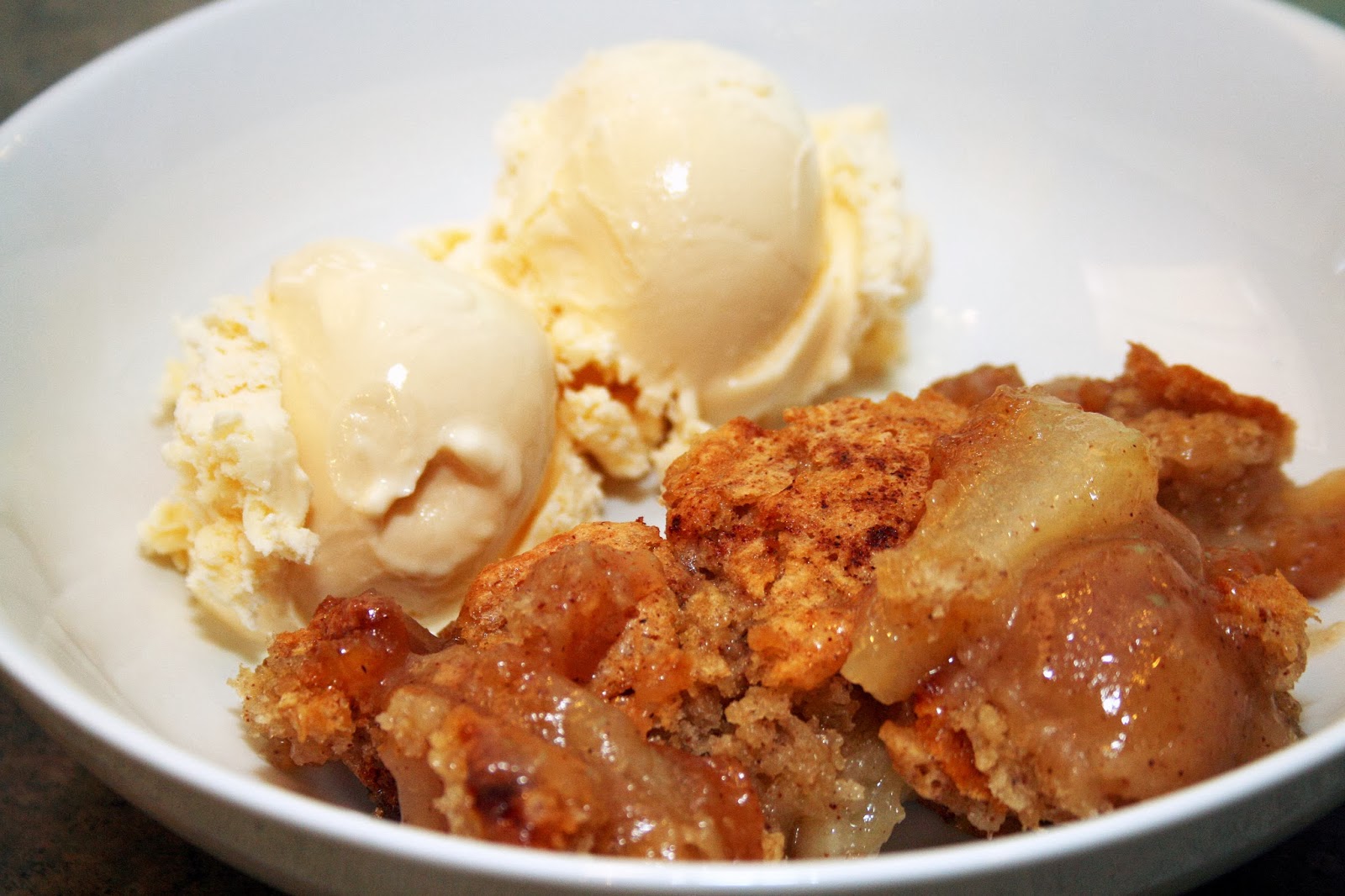Lazy Gluten Free Easy GlutenFree Pear Cobbler